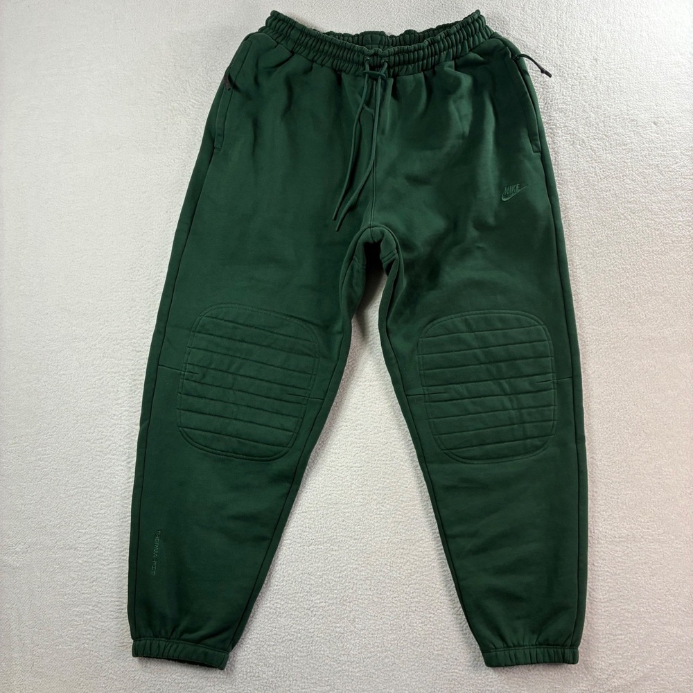 Nike ThermaFit Tech Pack Repel Jogger Pants Mens Medium‎ Green Winterized FB7823